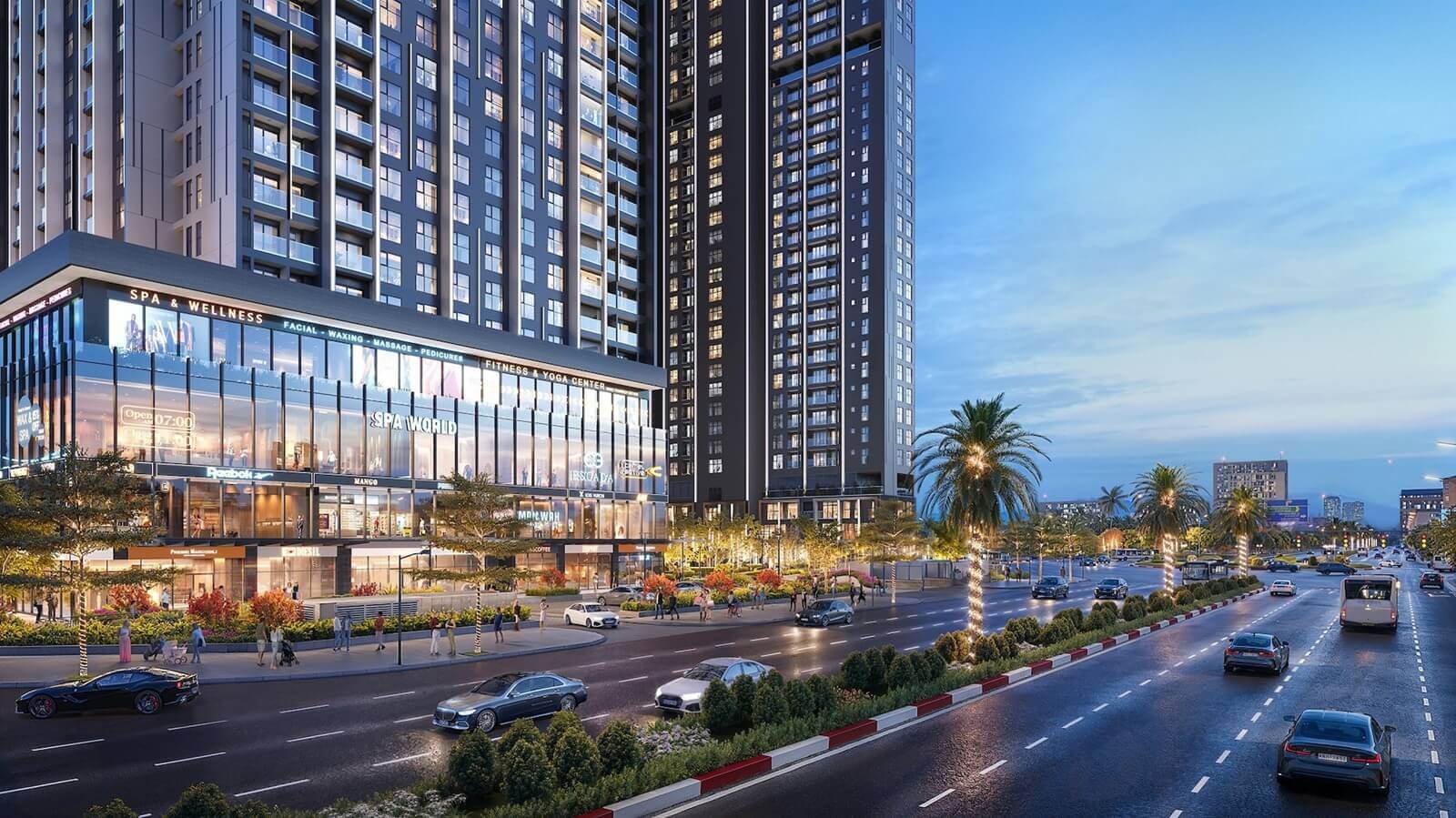 shophouse khối đế chung cư Taseco Mê Linh
