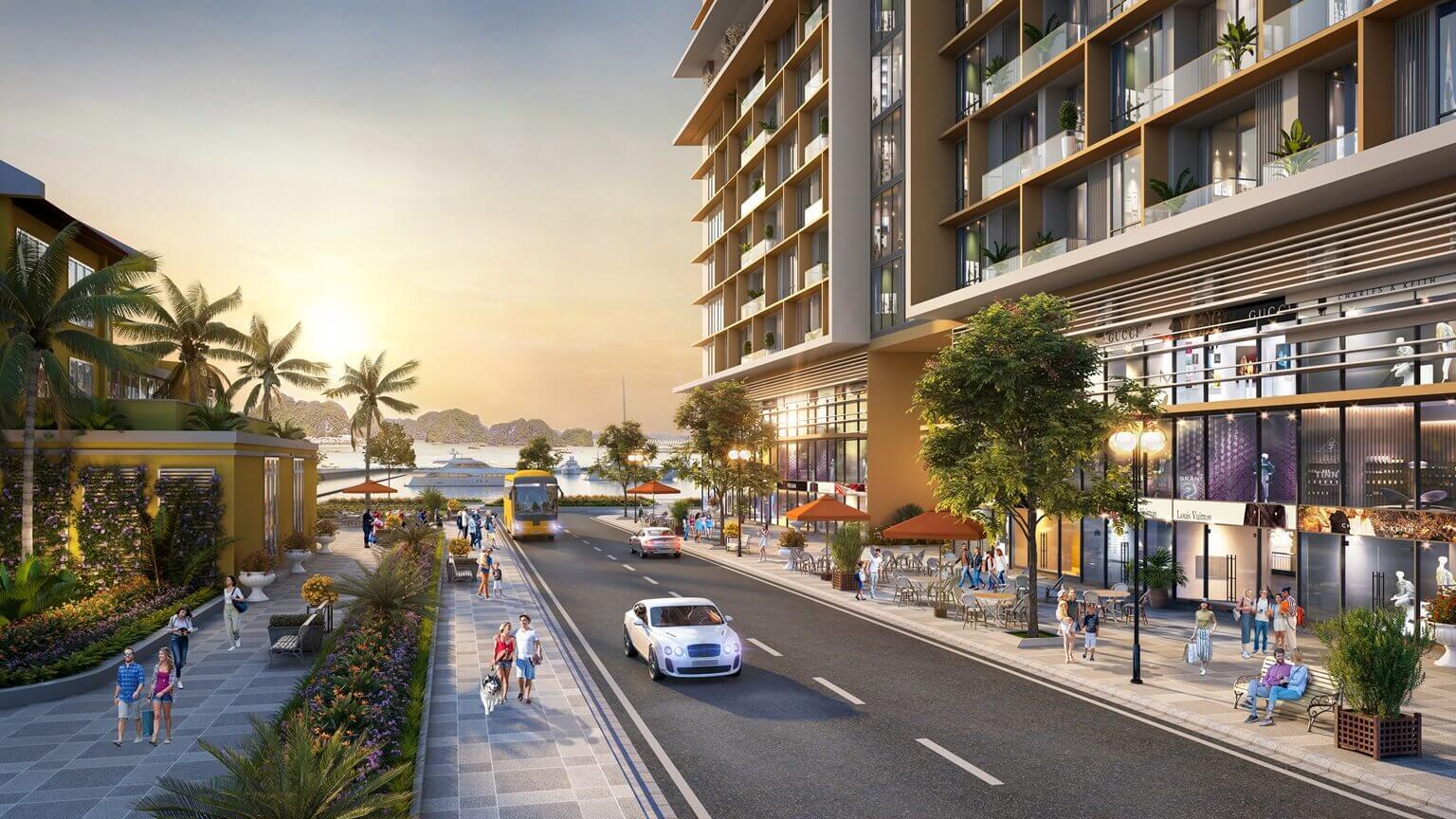 shophouse khối đế Taseco Land Mê Linh