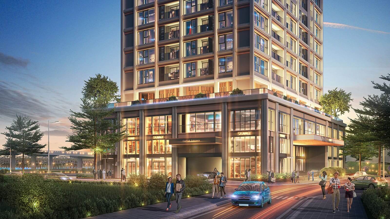 shophouse khối đế Taseco Land Mê Linh