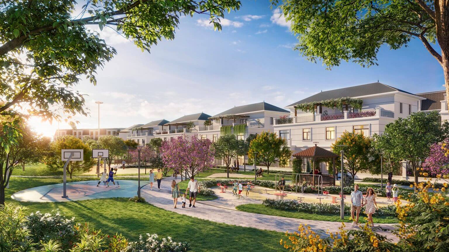 tiện ích dự án taseco mê linh