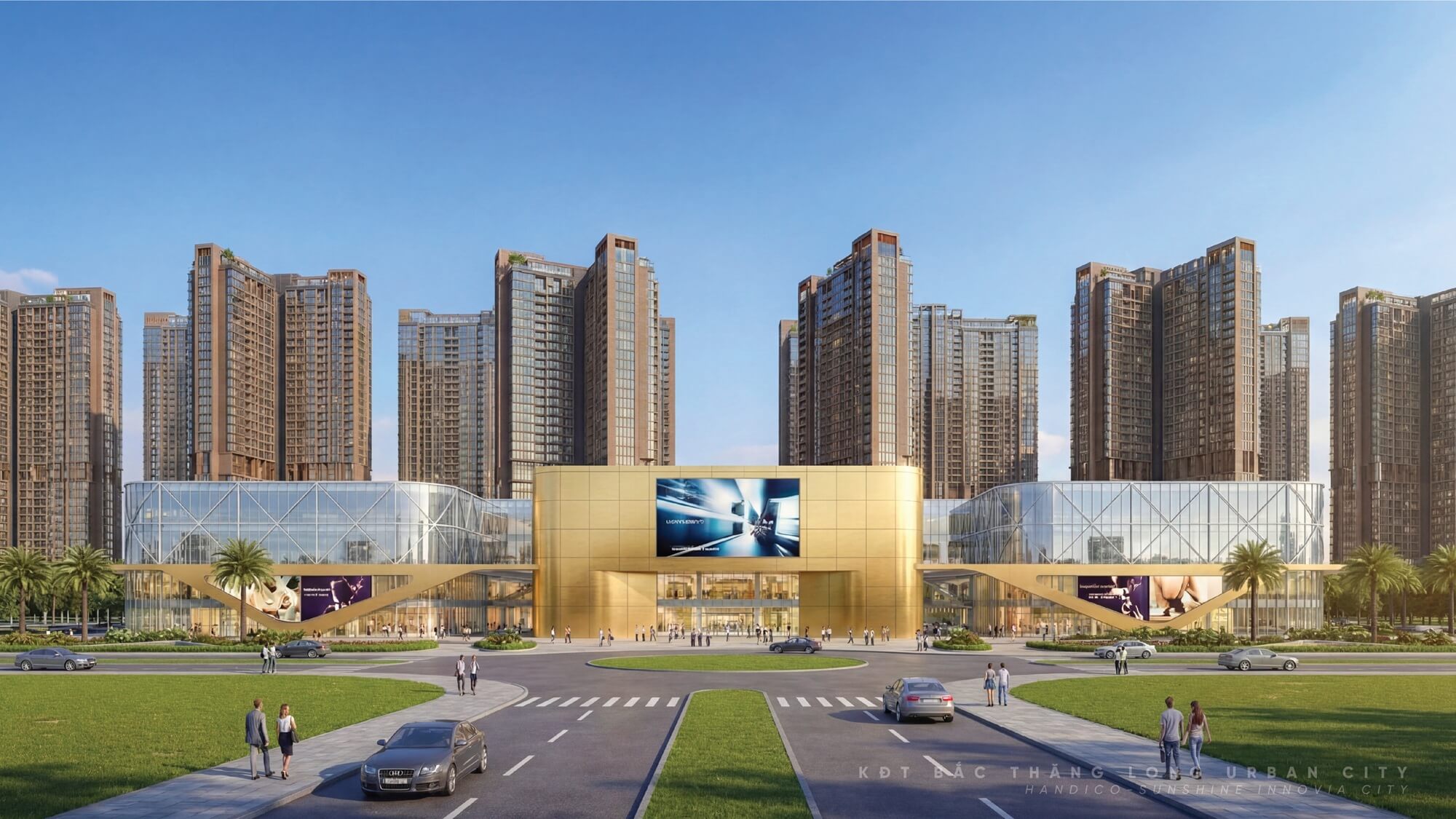 tiện ích dự án handico sunshine metropolis city mê linh